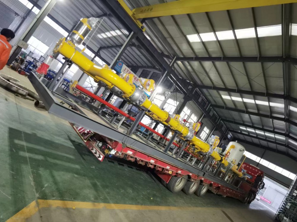 分输站调压计量撬