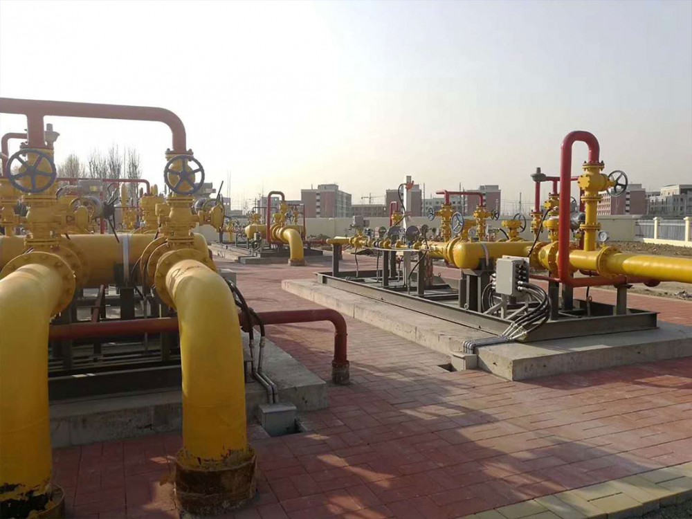 分输站调压计量撬