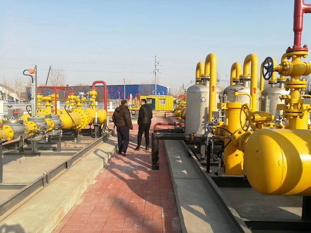 分输站调压计量撬